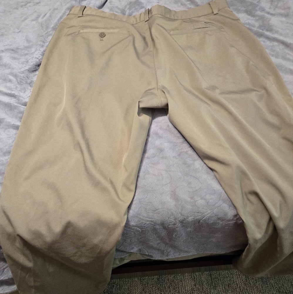 Men's Tan Nike Pants 38x32